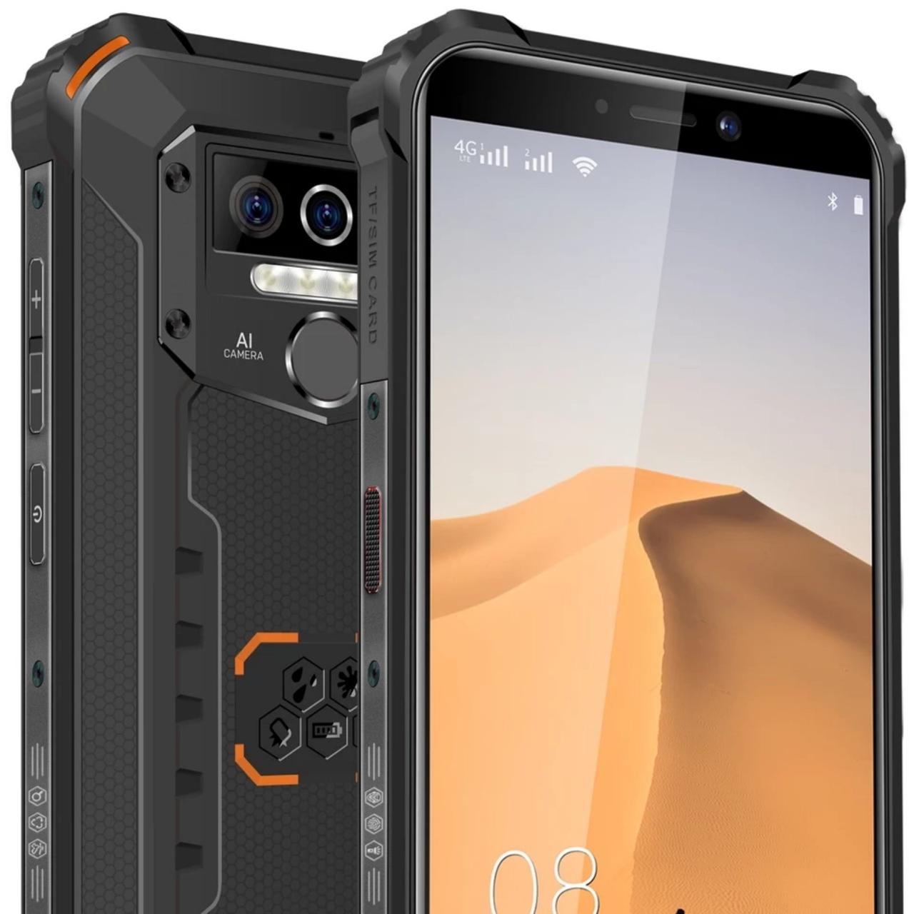Смартфон OUKITEL WP5 pro Orange 4/64gb IP68 8000 мА·год камера 13/5/2Мп нові в наявності