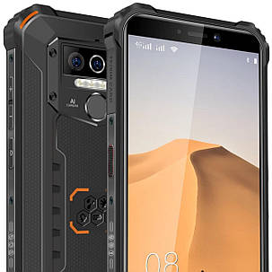 Смартфон OUKITEL WP5 pro Orange 4/64gb IP68 8000 мА·год камера 13/5/2Мп нові в наявності, фото 1