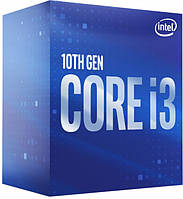 CPU Intel Core i3-10100 (BX8070110100) Comet Lake FCLGA1200 4(8) / 3.6-4.3GHz / 6MB / 65W / UHD 630