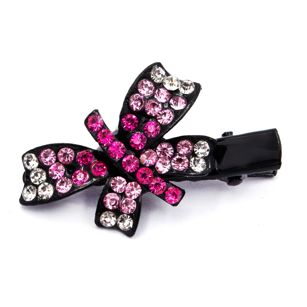 Шпилька для волосся зі стразами "Метелик", фото 1