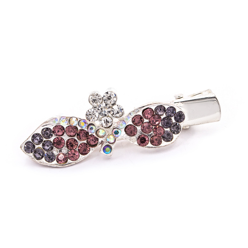 Заколка для волос со стразами “Цветочек”, фото 1