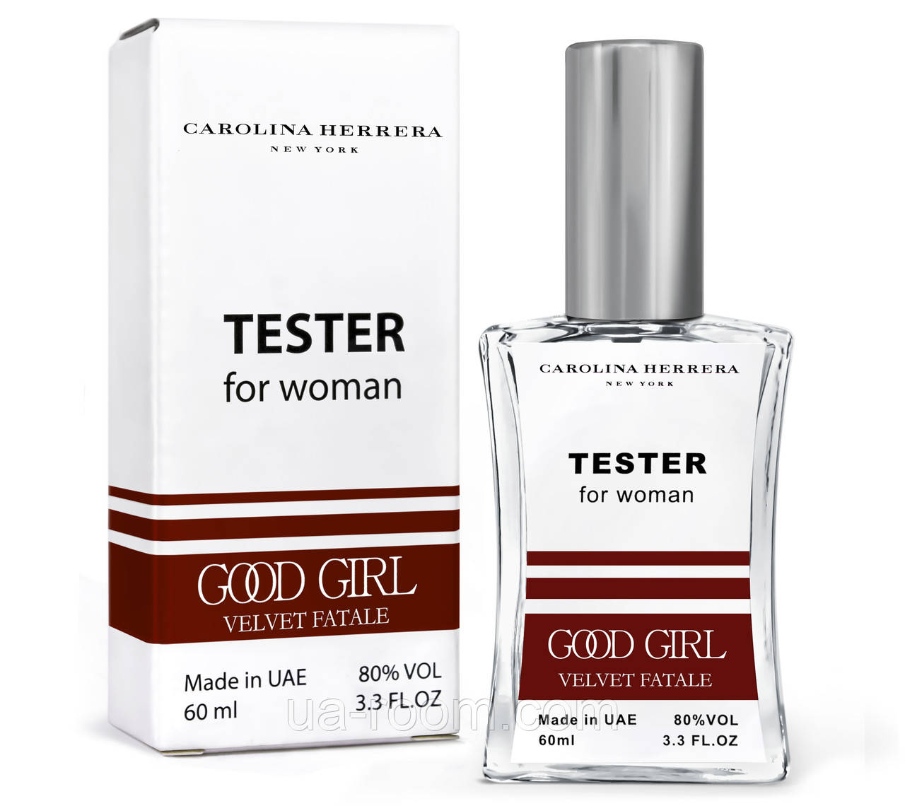 Тестер жіночий Carolina Herrera Good Girl Velvet Fatale, 60 мл NEW