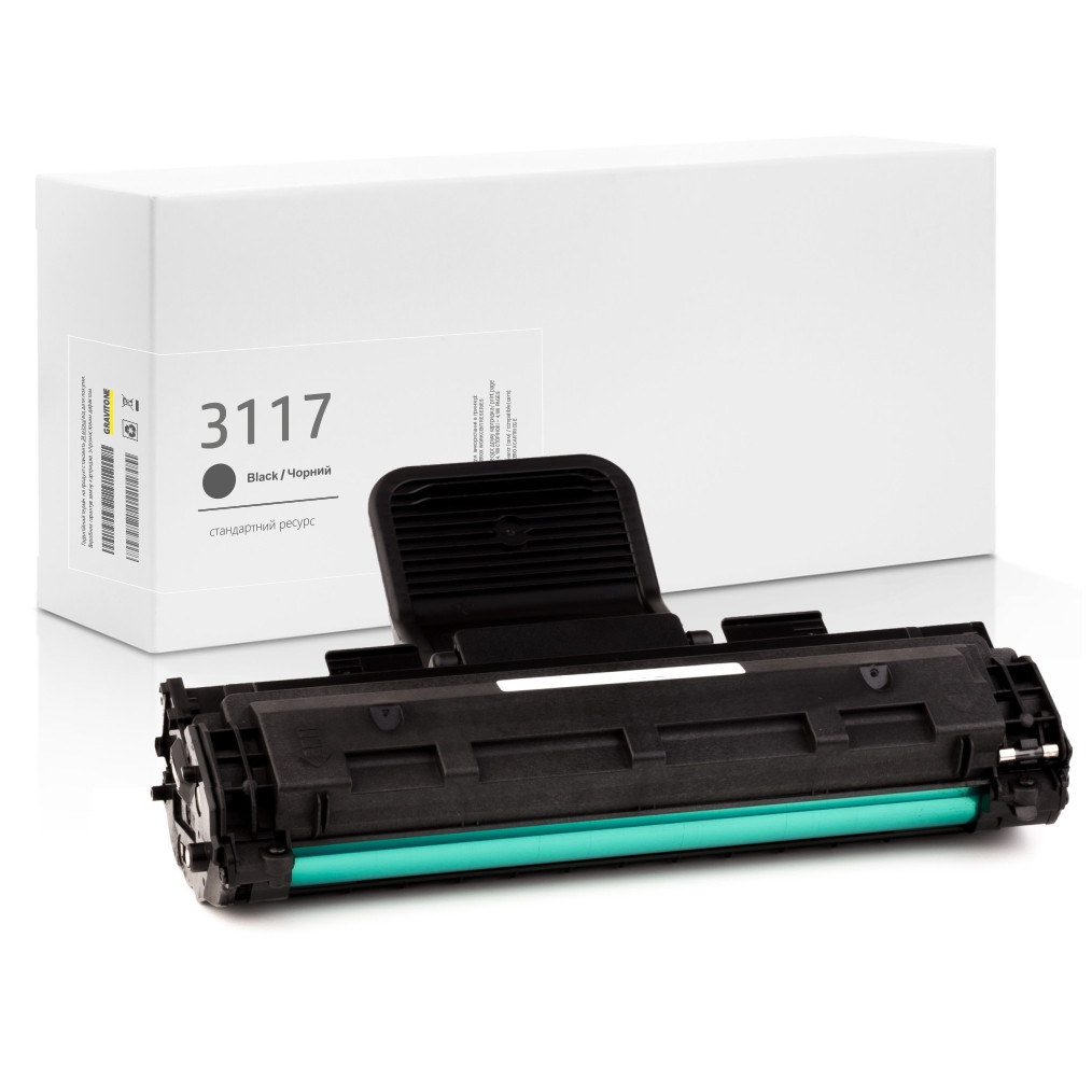Сумісний картридж XEROX Phaser 3117, стандартний ресурс, 3.000 стор., аналог від Gravitone (GTX-PH-3117-BK)