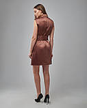 Сукня-піджак двобортне з поясом без рукавів Setre, фото 4