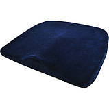 Ортопедична подушка для сидіння з ефектом пам'яті 41х38х9 см J2511 Олві Україна, фото 2