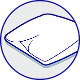 Ортопедична подушка для сидіння з ефектом пам'яті 41х38х9 см J2511 Олві Україна, фото 5