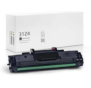 Сумісний картридж XEROX Phaser 3124, стандартний ресурс, 3.000 стор., аналог від Gravitone (GTX-PH-3124-BK)