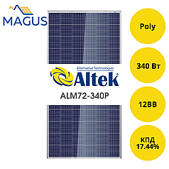 Сонячна батарея Altek ALM72-340Р 340 Вт, 12BB (полікристал)