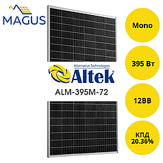 Сонячна батарея Altek ALM-395M-72 Mono, 395 Вт 12BB (монокристал)