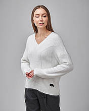 Жіночий светр білого кольору Serianno. Туреччина