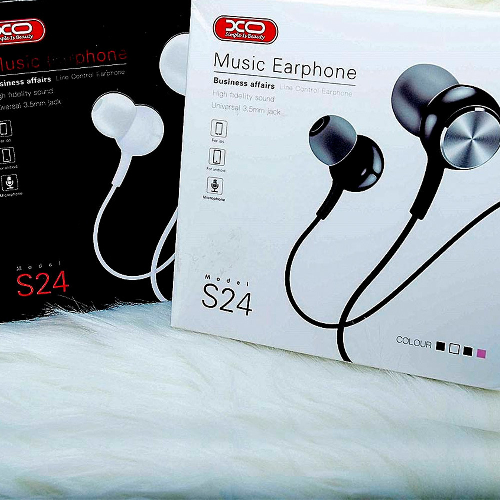 MP3 навушники "XO" S24 Black, фото 1