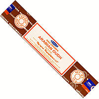 Благовония Nag Champa Arabian Oudh, Арабская Лютня - пыльцовые, натуральные, Satya Arabian Oudh Incense (15gm)