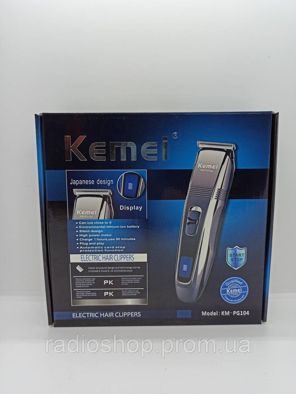 Машинка для стрижки волосся Kemei PG-104
