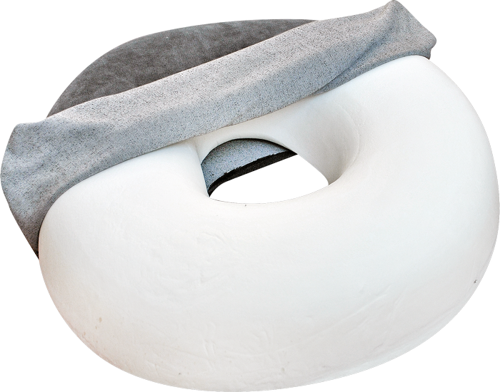 Ортопедична подушка ректальна з ефектом пам'яті 44х45х8,5 см J2512 Олві Україна, фото 1