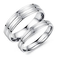 Пара колец Двойные кольца с гравировкой Парные украшения для пары Подарок девушке на День Рождения