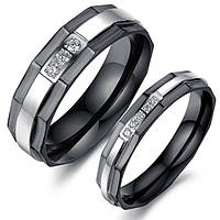 Кольца для двоих Обручальные парные кольца венчальные Парные Кольца Из Ювелирной Стали
