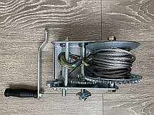 Барабанна Лебідка Hand Winch KC-2500 - 1500 кг - 10 м, фото 3