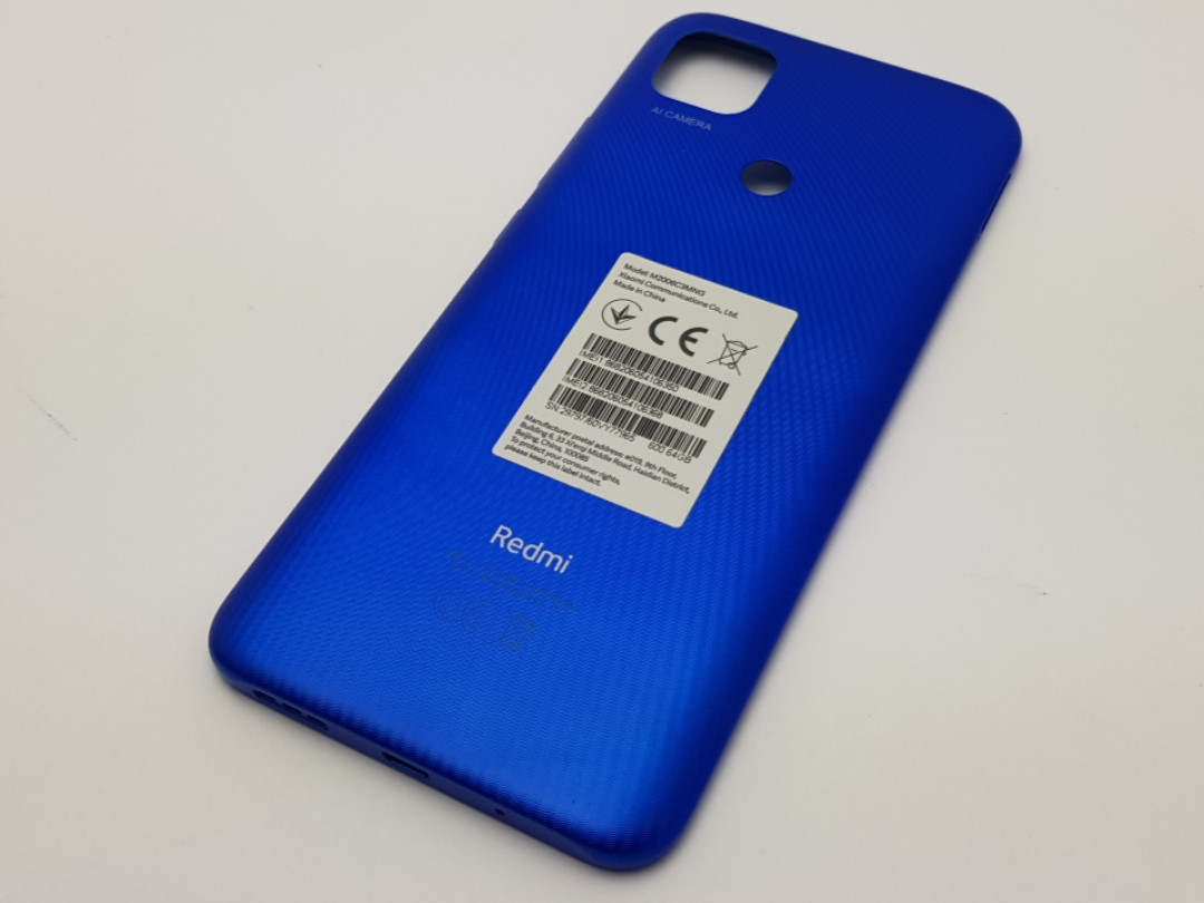 Кришка xiaomi redmi 9c синя сервісний оригінал з розборки