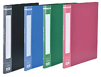 Дисплей-книга Buromax А4 папка с 10 файлами микс 4ре цвета (BM.3601-99)