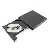 Зовнішній USB DVD-RW CD-RW привід, портативний пристрій, фото 4