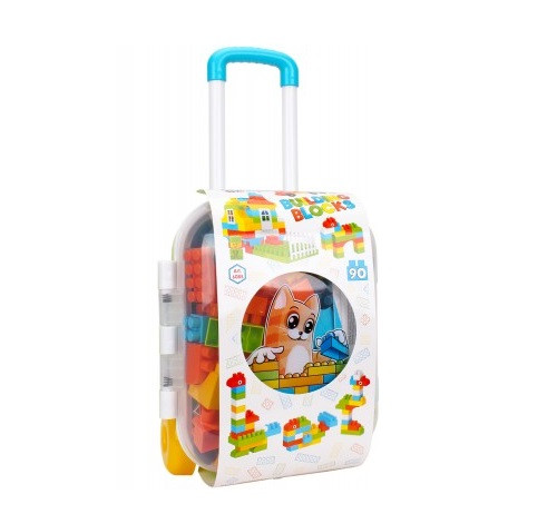 Дитячий Конструктор у валізі, 90 елементів тм ТехноК
