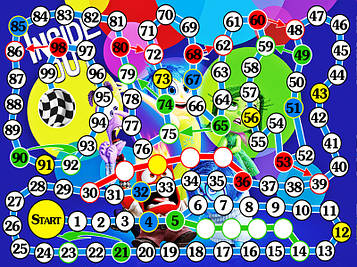 Гра-Ходилка "Думки Навиворіт"