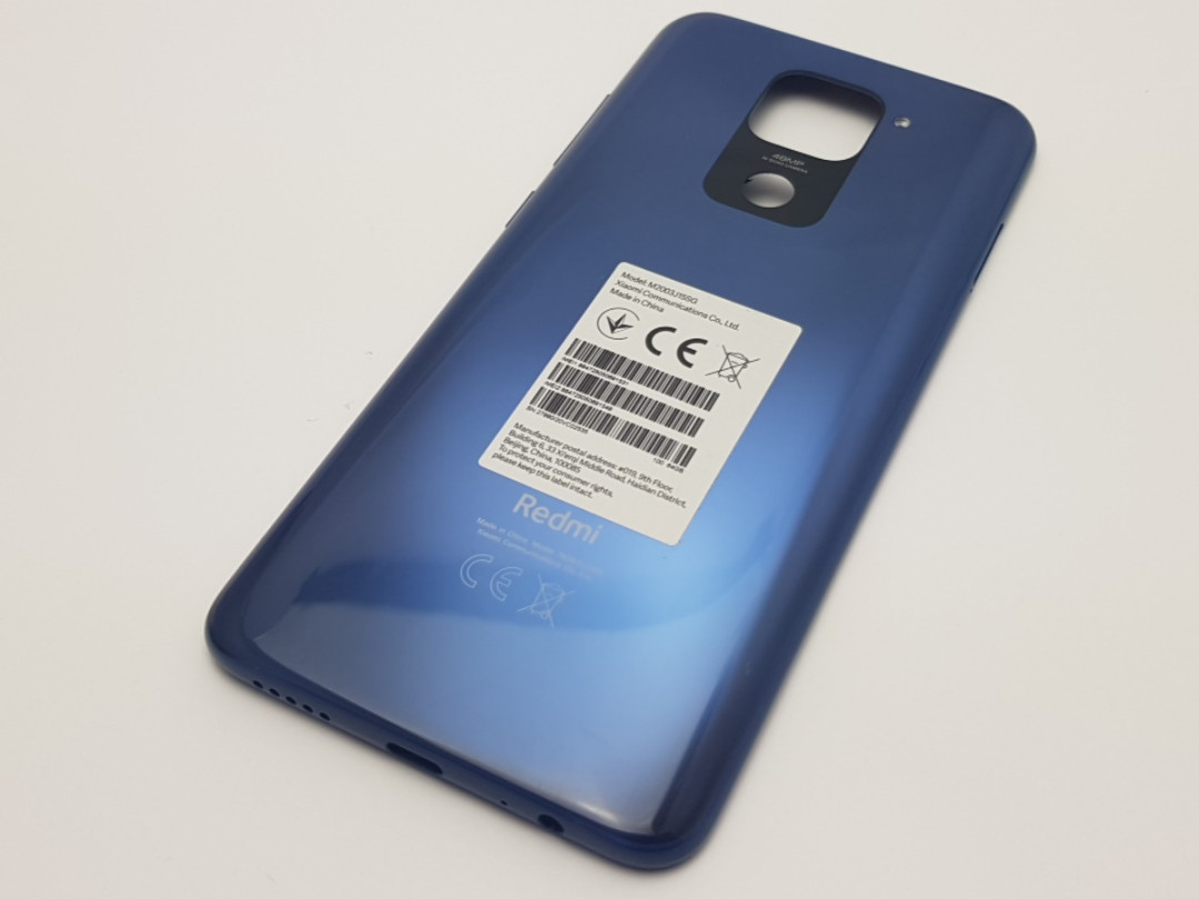 Кришка xiaomi redmi note 9 синя з кнопками сервісний оригінал з розборки