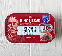 Печень трески в собственном соку King Oscar 121g (Польша)