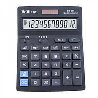 Калькулятор Brilliant 12 розрядів 2-питан. BS-0111