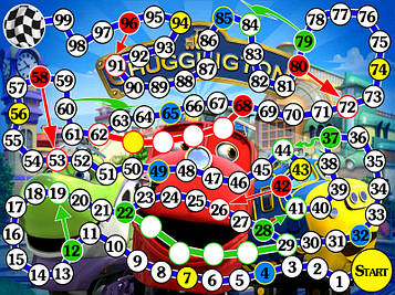 Гра-Ходилка "Потяги з Чагінгтона"
