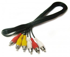 Кабель 3 RCA * 3 RCA (тюльпан) 1,5м