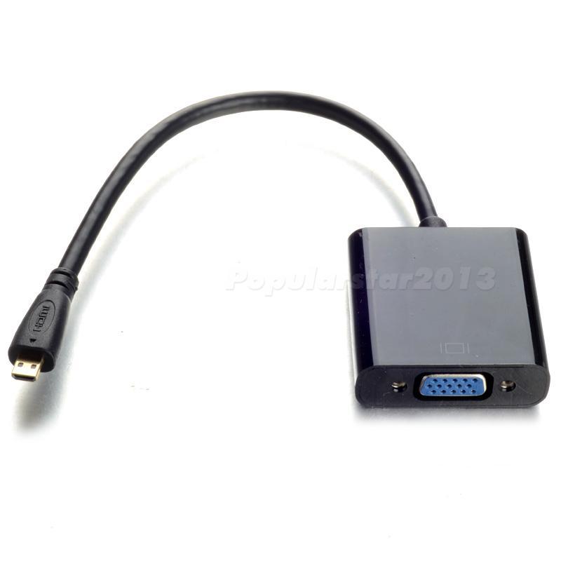 Конвертер micro HDMI - VGA, фото 1