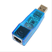 Мережевий адаптер USB To LAN — RJ45 10/100Mbps