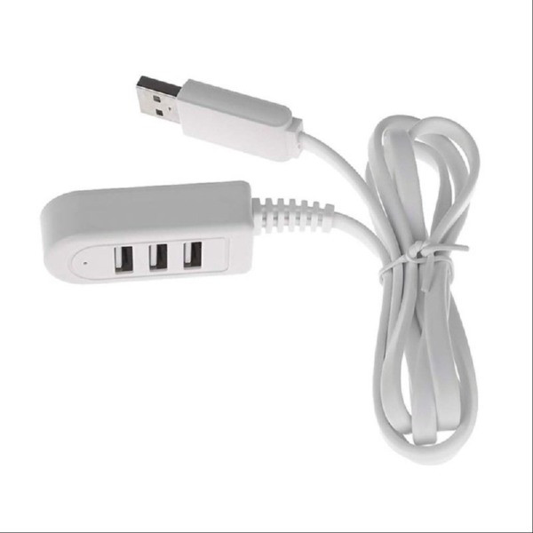 USB подовжувач 3 портовий USB 2.0, 120 см HUB