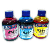 Чорнило WWM H34C HP С8766/С9361/С9363 Cyan