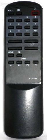 Пульт TOSHIBA CT-9782