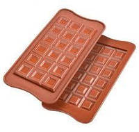 Силиконовая форма для плитки шоколада Кубики