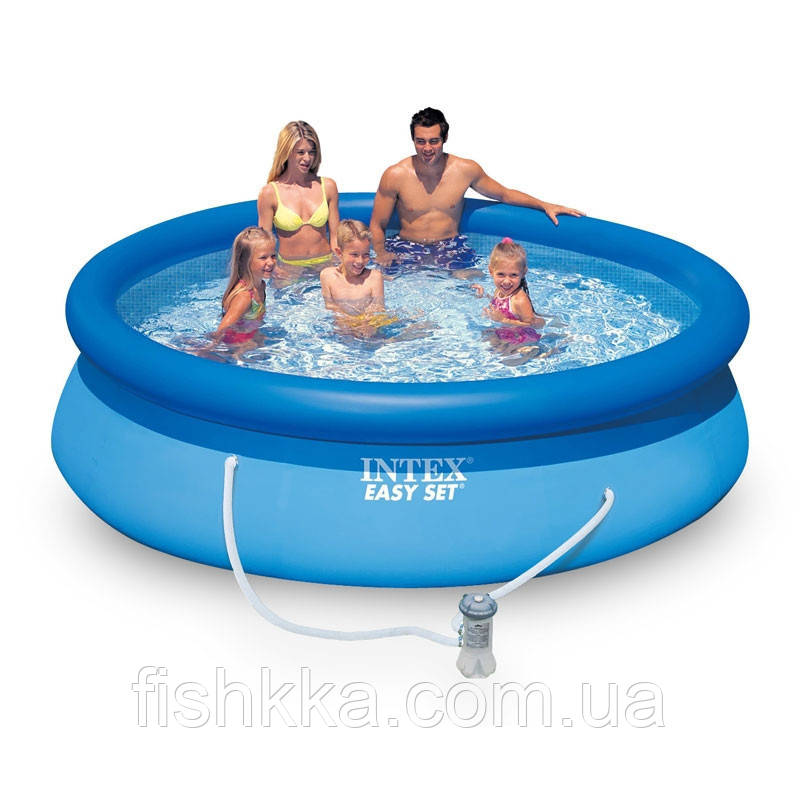 Сімейний наливна басейн з насосом Intex 28112 Easy Set