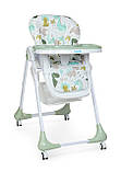 Дитячий стільчик-трансформер для годування М3233 DINO PINE GREEN, фото 5