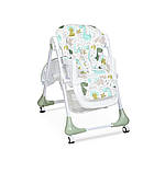 Дитячий стільчик-трансформер для годування М3233 DINO PINE GREEN, фото 6