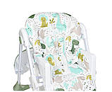 Дитячий стільчик-трансформер для годування М3233 DINO PINE GREEN, фото 9
