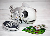 Интерактивная игрушка хамелеон 709, "кушает букашек", 29 см, на радиоуправлении, меняет цвет