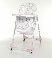 Дитячий стільчик-трансформер для годування M 3233 UNICORN PINK