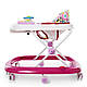 Дитячі ходунки ME 1049 HAPPY PINK з музичним блоком - фото 3 - id-p1321377397