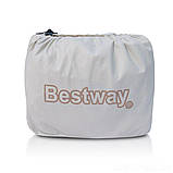 Велюрове ліжко-матрац із вбудованим насосом 191*97*42 см BESTWAY 67694, фото 3