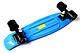 Penny Board. Синій колір. Матові колеса. - фото 6 - id-p1321377498