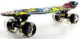 Penny Board "Cool Draft" Joker Світяться колеса, фото 4