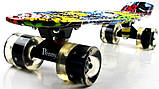 Penny Board "Cool Draft" Joker Світяться колеса, фото 5