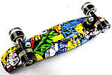 Penny Board "Cool Draft" Joker Світяться колеса, фото 6