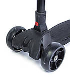 Дитячий самокат Smart. Black. Складна ручка!, фото 4
